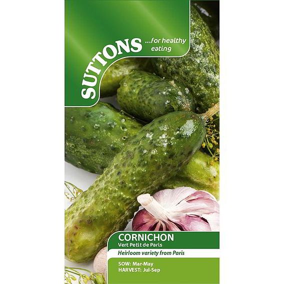 Cornichon Seeds - Vert Petit de Paris