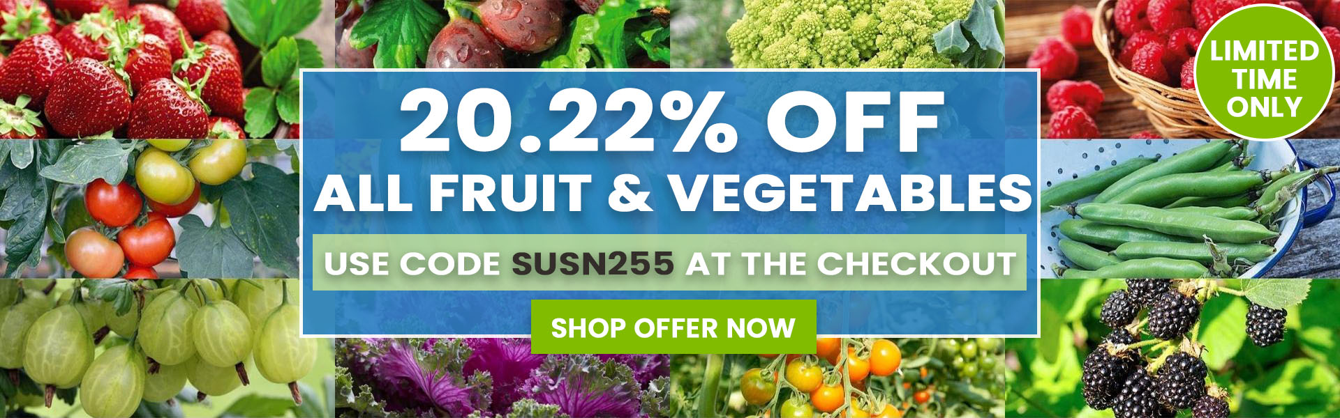 20.22% Off Fruit & Veg