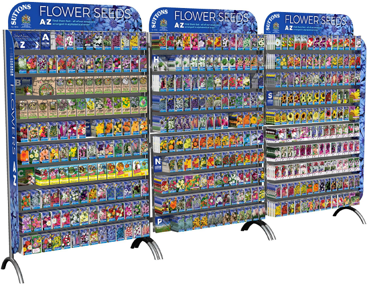 Suttons A-Z Flower Stands