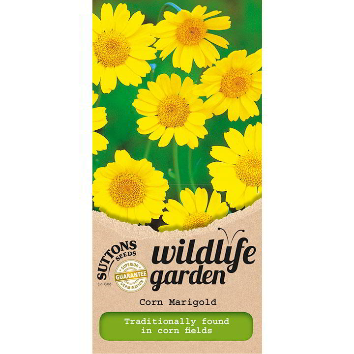Wildlife Garden Seeds Corn Marigold Suttons