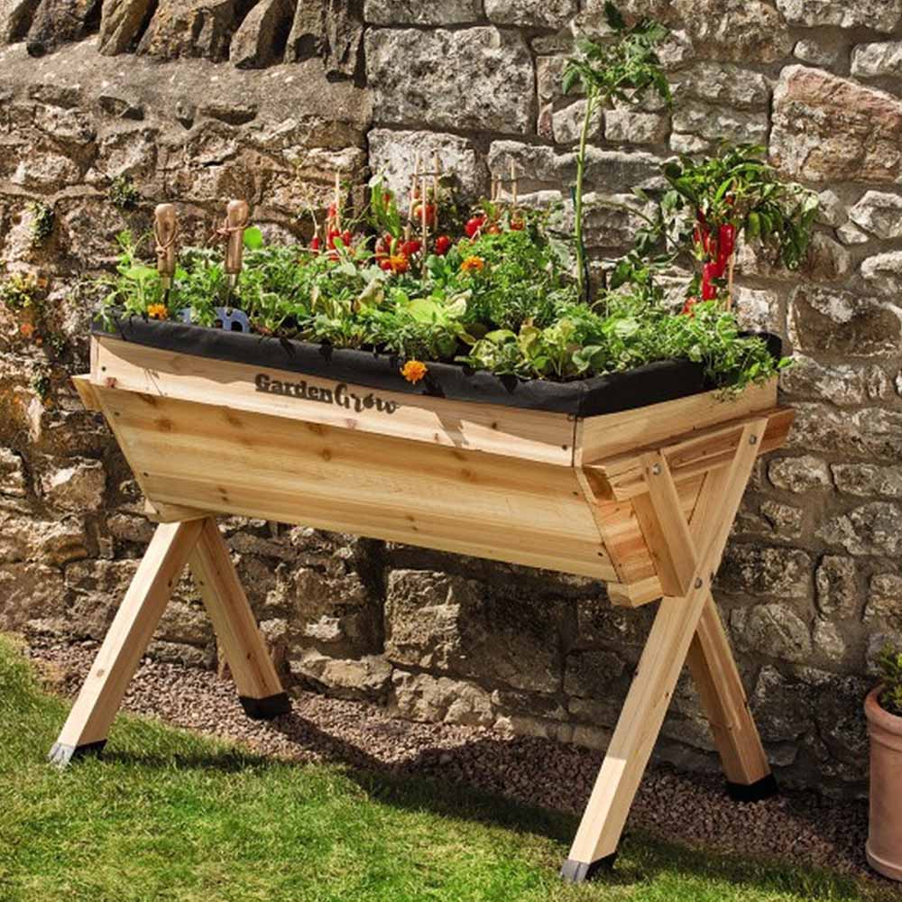 Image of Suttons raised bed wooden