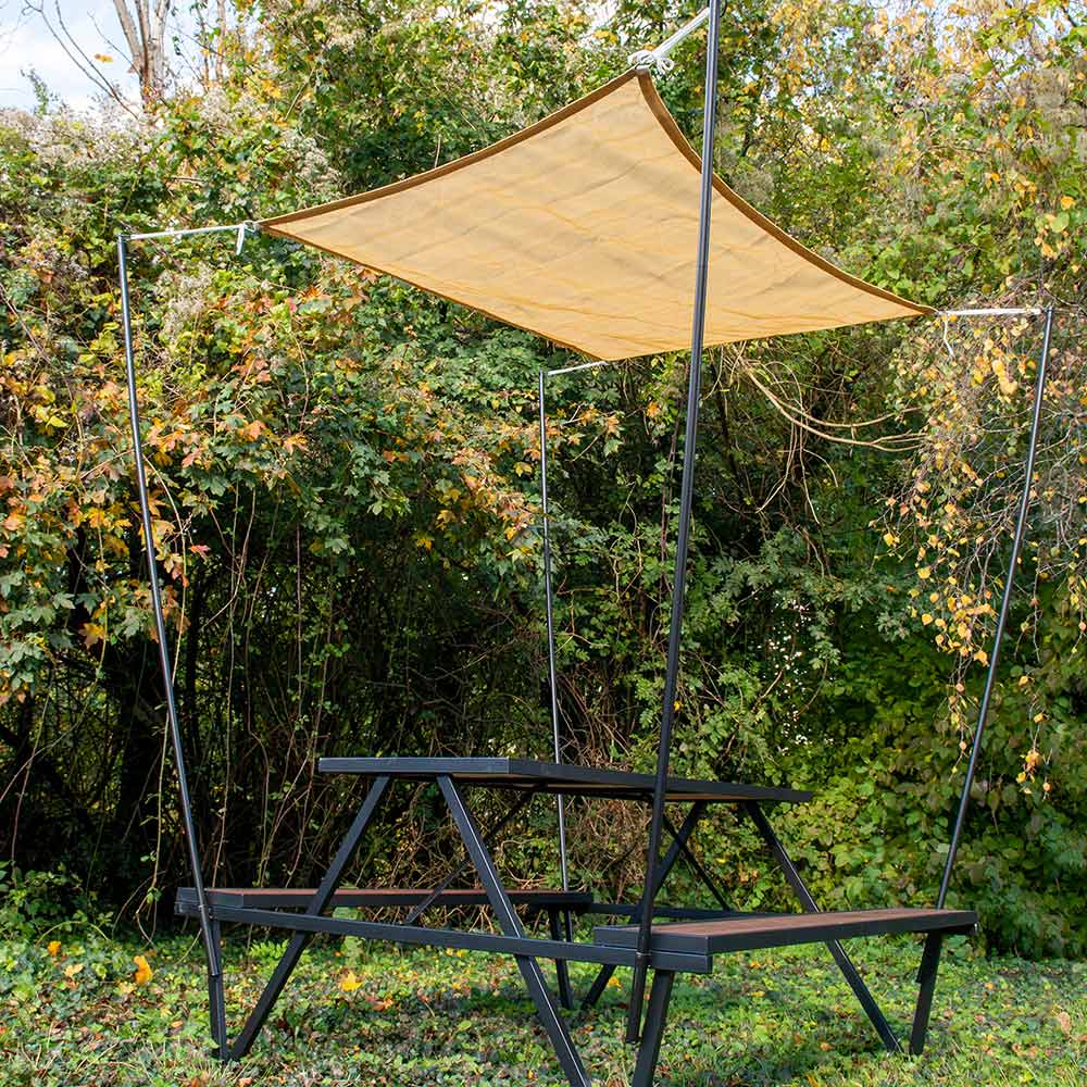 Picnic Table with Canopy Suttons