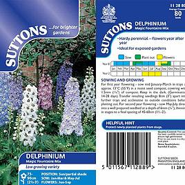 Delphinium Magic Fountains Mix - Seeds