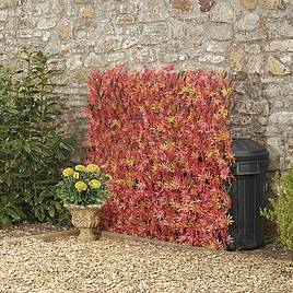 Garden Gear - Expandable Artificial Red Acer Hedge Trellis