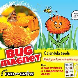 Calendula Seeds - Bug Magnet (Daisy Mix)