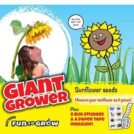 Sunflower Seeds - Giant Grower (Tall Single)