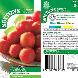 Tomato Gardeners Delight (Indeterminate) - Seeds