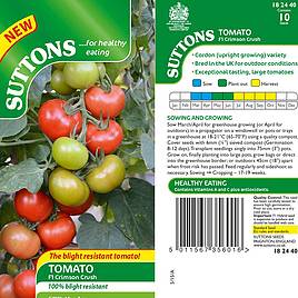 Tomato F1 Crimson Crush (Indeterminate) - Seeds
