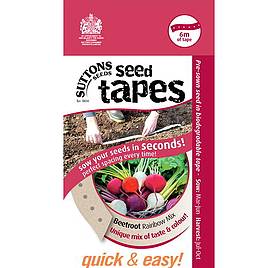 Beetroot Rainbow Mix - Seed Tape