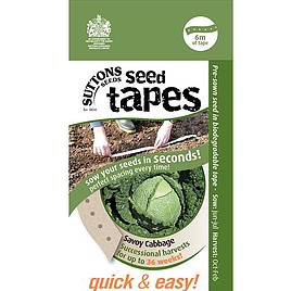 Seed Tape - Savoy Cabbage