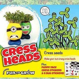 Cress Seeds - Cress Heads (Curled)