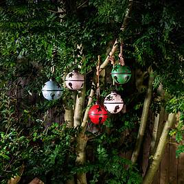 Giant Metal Bauble with Star Design