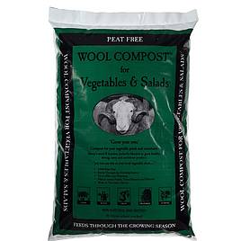 Wool Compost for Veg and Salads