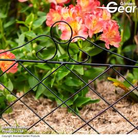 Garden Gear - Victorian Style Metal Border Fencing