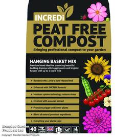INCREDi PeatFree Premium Hanging Basket Compost