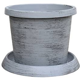 Modern Grey Patio Pot