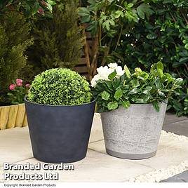 Garden Gear - Stone Effect Planter Duo