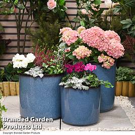 Garden Gear - Glazed Cylinder Planter