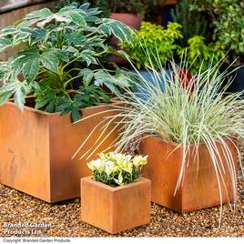 Garden Gear - Rust Effect Box Planters