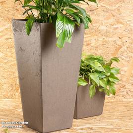 Sonata Garden Oak Planters