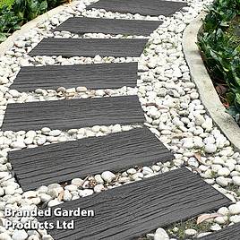 Eco-Friendly Grey Stepping Stone Rail Road Sleepers