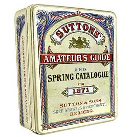 Suttons Cream Seed Tin