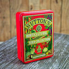 Suttons 1806 Red Seed Tin