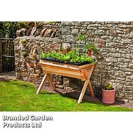 Garden Grow Wooden Raised Planter