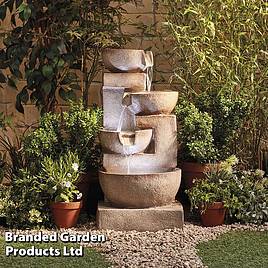 Four Tier Laguna Cascade Water Feature