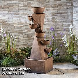 Serenity 6-Tier Bowl Tower Water Feature