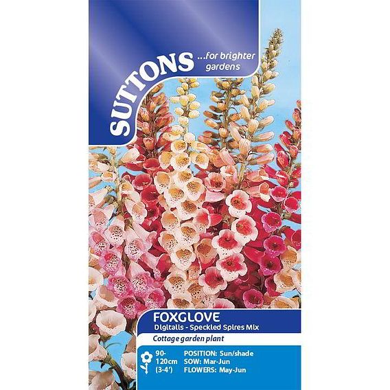 Digitalis 'Speckled Spires Mix' - Seeds