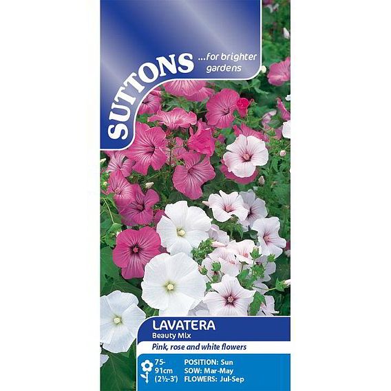 Lavatera trimestris 'Beauty Mix' - Seeds