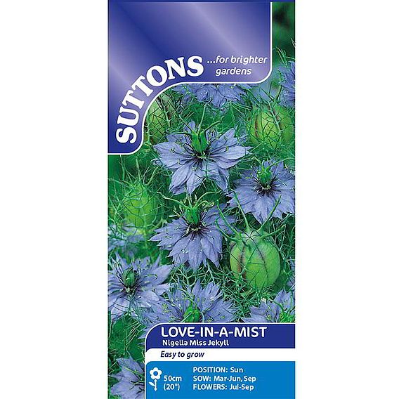 Love-in-a-Mist Seeds - Miss Jekyll