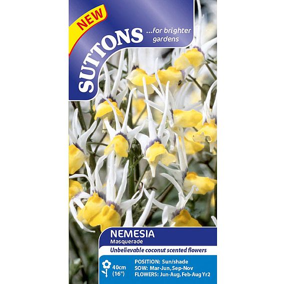 Nemesia 'Masquerade' - Seeds