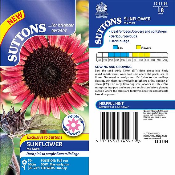 Sunflower Seeds - Ms Mars