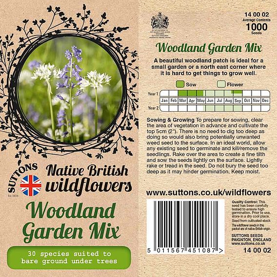 Woodland Garden Mix Seeds