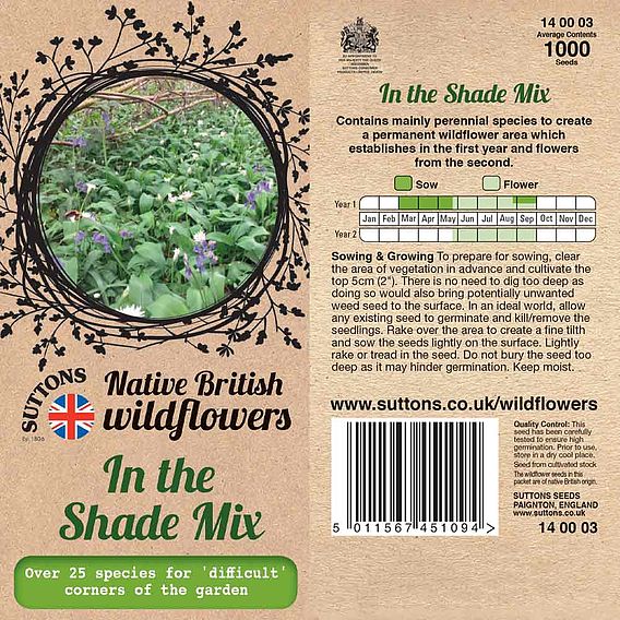 In The Shade Mix - Seeds