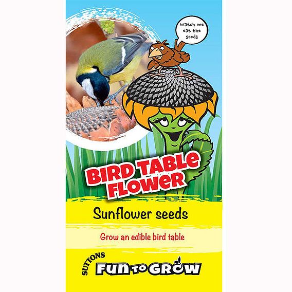 Sunflower 'Bird Table Flower (Titan)' - Seeds