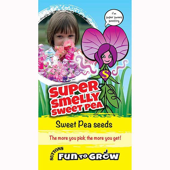 Sweet Pea 'Super Smelly Sweet Pea (Spencer Mix)' - Seeds