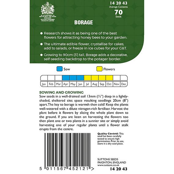 Borage - Herb Seeds