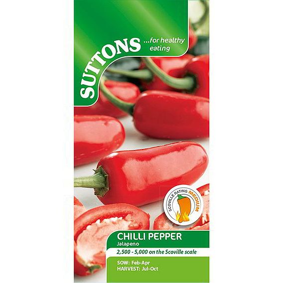 Chilli Pepper 'Jalapeno' - Seeds