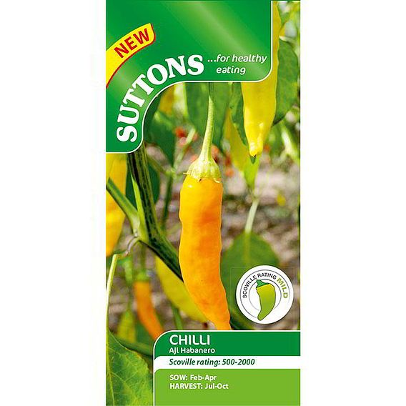 Chilli Pepper 'Aji Habanero' - Seeds