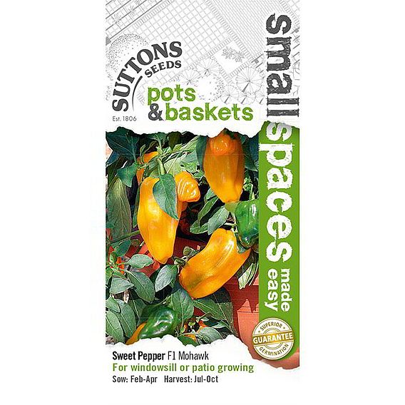 Sweet Pepper 'Mohawk' F1 - Seeds