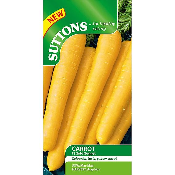 Carrot F1 'Gold Nugget' - Seeds