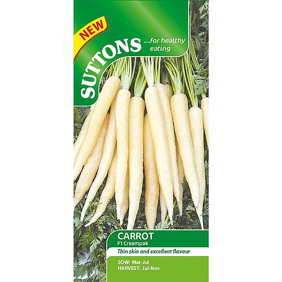 Carrot F1 'Creampak' - Seeds