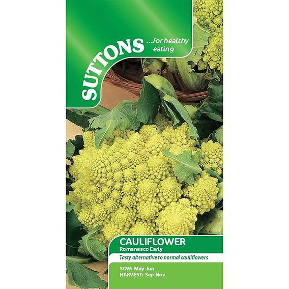 Cauliflower Seeds - Romanesco Early