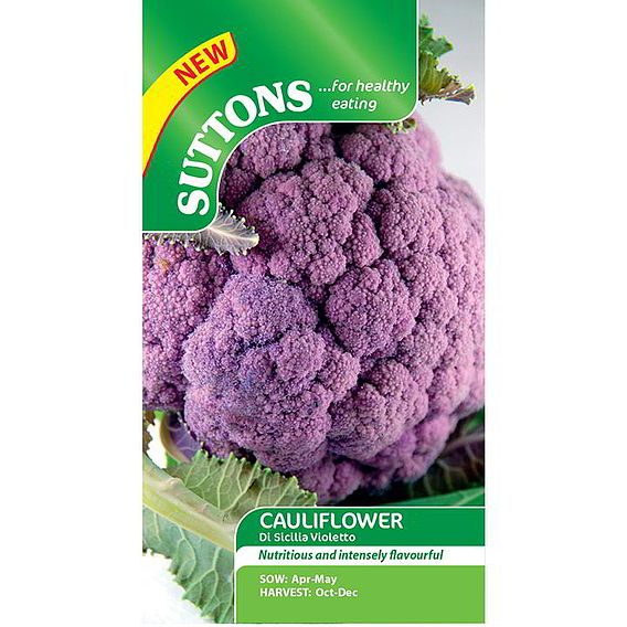 Cauliflower 'Di Sicilia Violetto' - Seeds