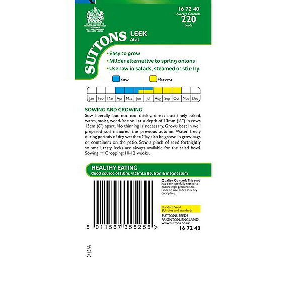 Leek 'Atal' - Seeds