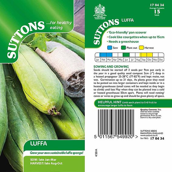 Luffa - Seeds