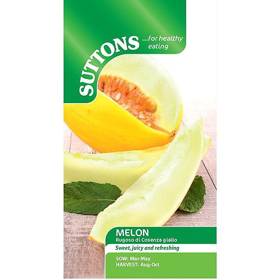Melon 'Rugoso di Cosenza Giallo' - Seeds
